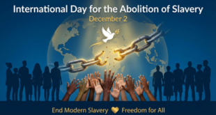 International Day for the Abolition of Slavery December 2
